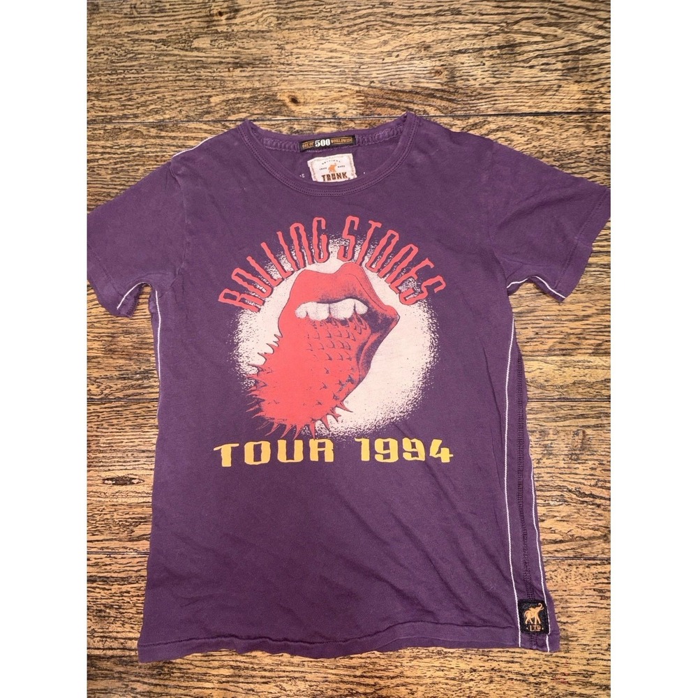 Vintage 2007 trunk ultd limited editions Rolling Stones kids shirt